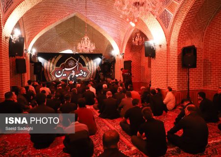 عزاداری شب شهادت حضرت معصومه(س) در تبریز