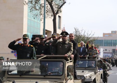 رژه گردان های بیت المقدس و کوثر سپاه عاشورا در تبریز