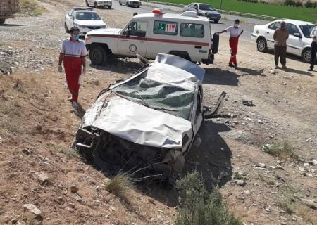 سانحه واژگونی خودروی سمند در جاده اهر_تبریز، ۳ کشته و ۳ مصدوم برجای گذاشت