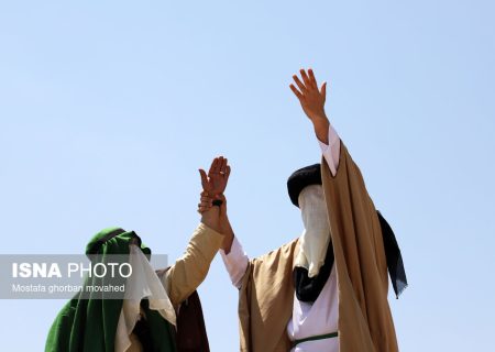 بازسازی واقعه غدیر خم در اهر