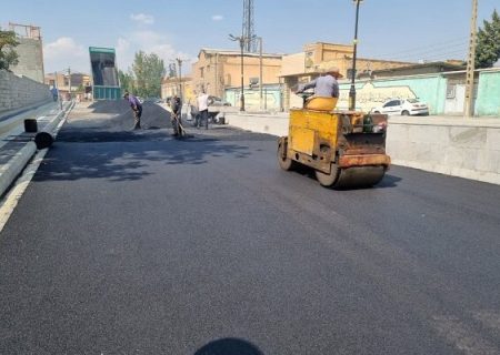 توزیع ۱۲۰ تن آسفالت طی هفته گذشته در محدوده مرکزی تبریز