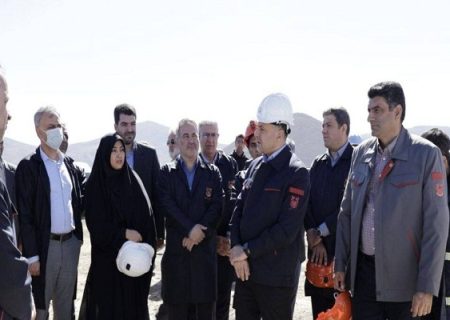 بازدید اعضای کمیسیون صنایع و معادن مجلس از مجتمع مس سونگون