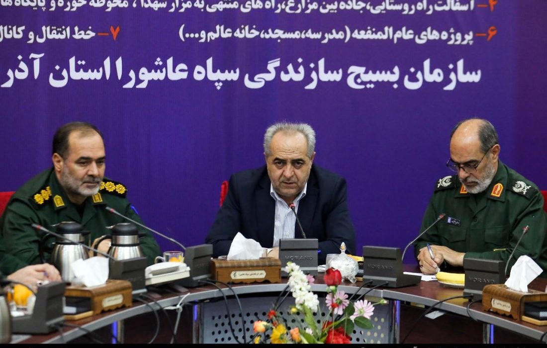 افتتاح ۱۲۵۱ طرح محرومیت‌زدایی و اقتصاد مقاومتی بسیج