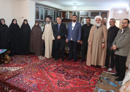 دیدار شهردار تبریز با خانواده معظم چهار شهید والامقام