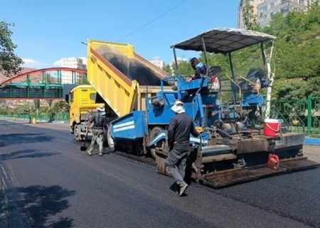 آسفالت ریزی ۷۸ هزار تنی در ۳۵۷ محله و معبر تبریز از ابتدای سال جاری