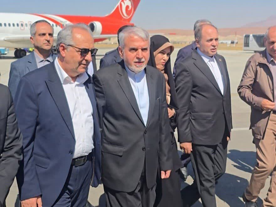 وزیر میراث فرهنگی و وزیر جهاد کشاورزی به تبریز وارد شدند
