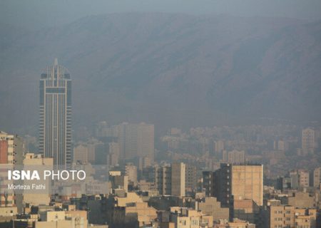 شاخص آلودگی هوای تبریز در وضعیت ناسالم برای گروه‌های حساس