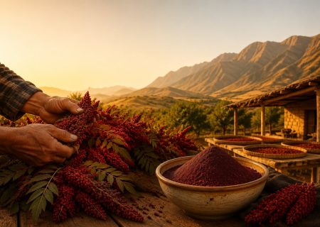 تولید سالانه بیش از ۳۸۰ تن سماق در آذربایجان شرقی